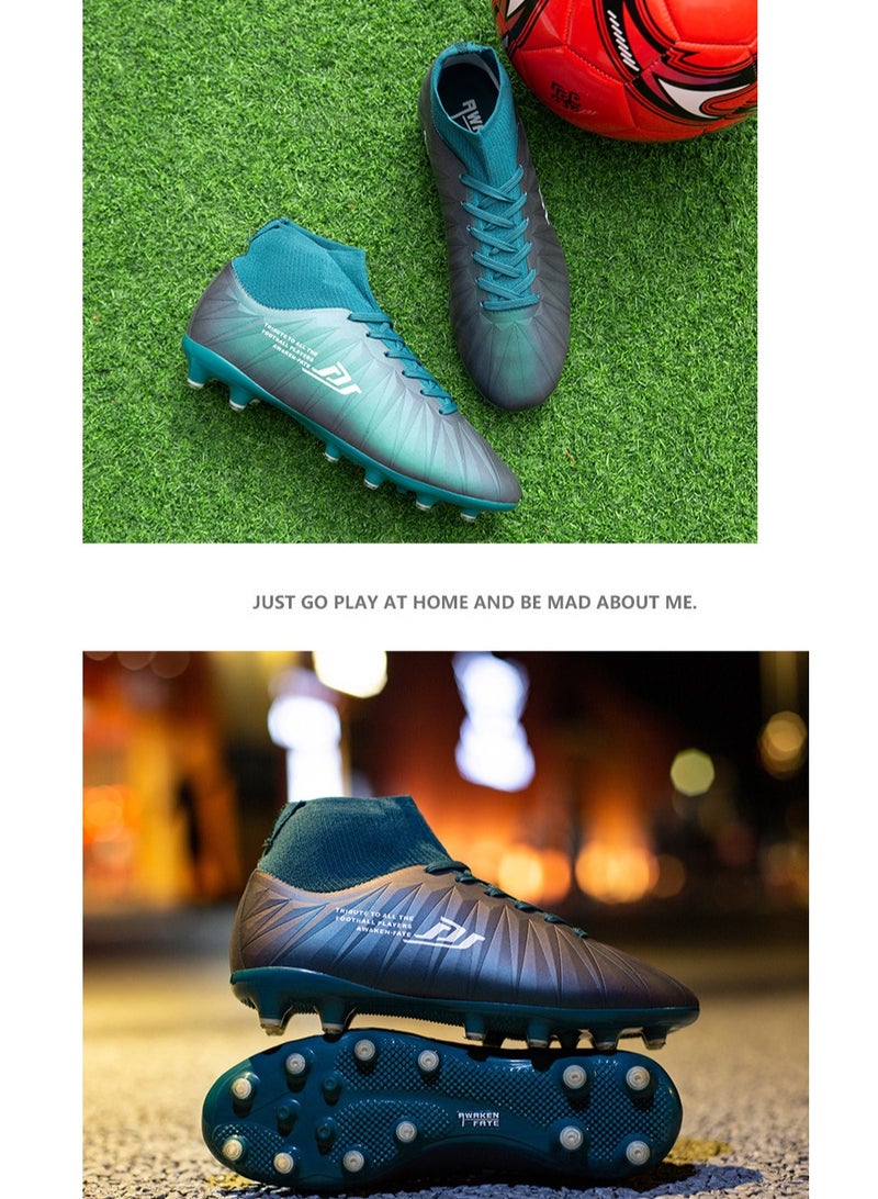 SKT Shiketro Men's football shoes, suitable for outdoor and indoor professional teenage boy football shoes, men's and women's universal football shoes.  - Image 3