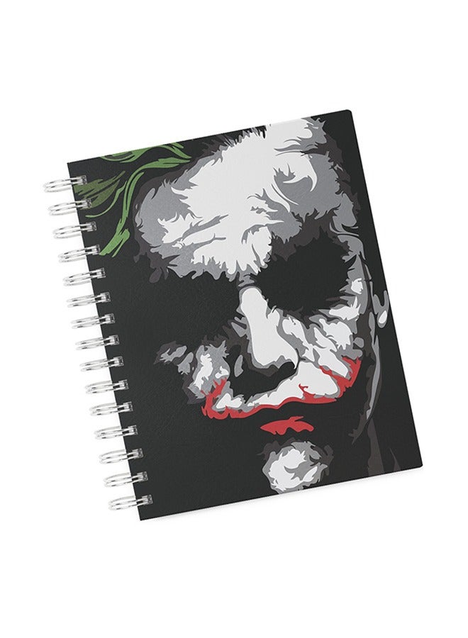 LIT Heath Ledger Classic Best Batman Hardcover Spiral Notebook  - Image 2