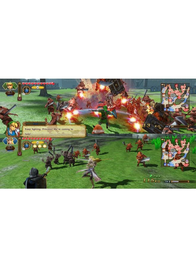 كوي تيكمو لعبة الفيديو Hyrule Warriors - (إصدار عالمي) - الأكشن والتصويب - nintendo_switch - Image 4