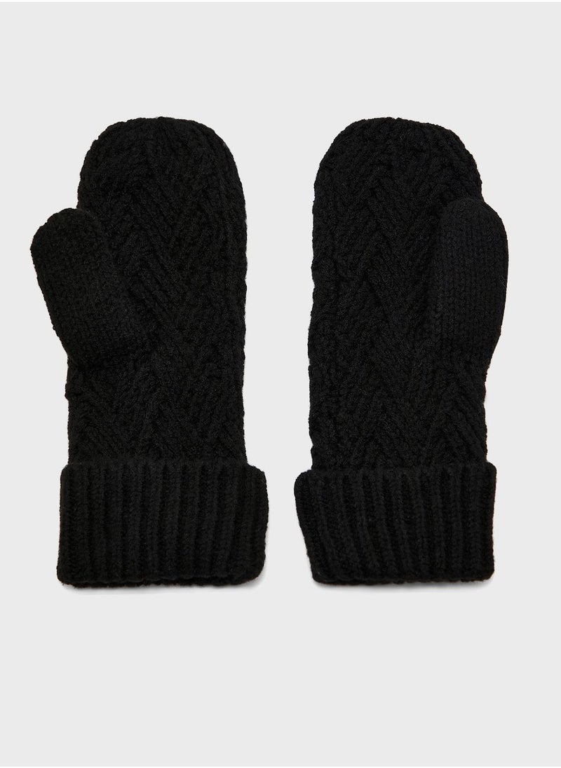 ONLY Onlkate Life Knit Mittens  - Image 2