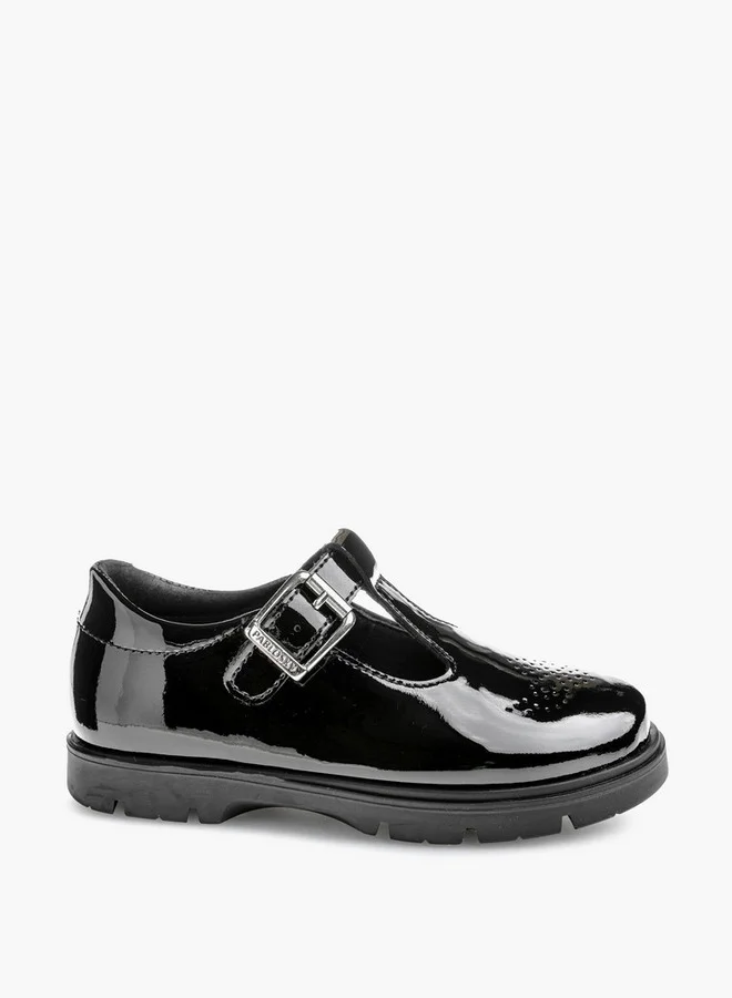 Pablosky Girls' School Shoes with Buckle Closure - 360119