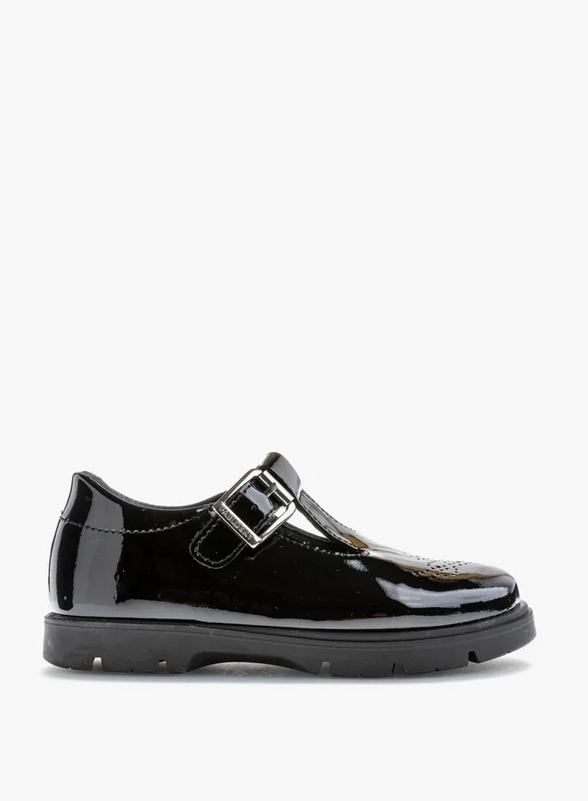 Pablosky Girls' School Shoes with Buckle Closure - 360119