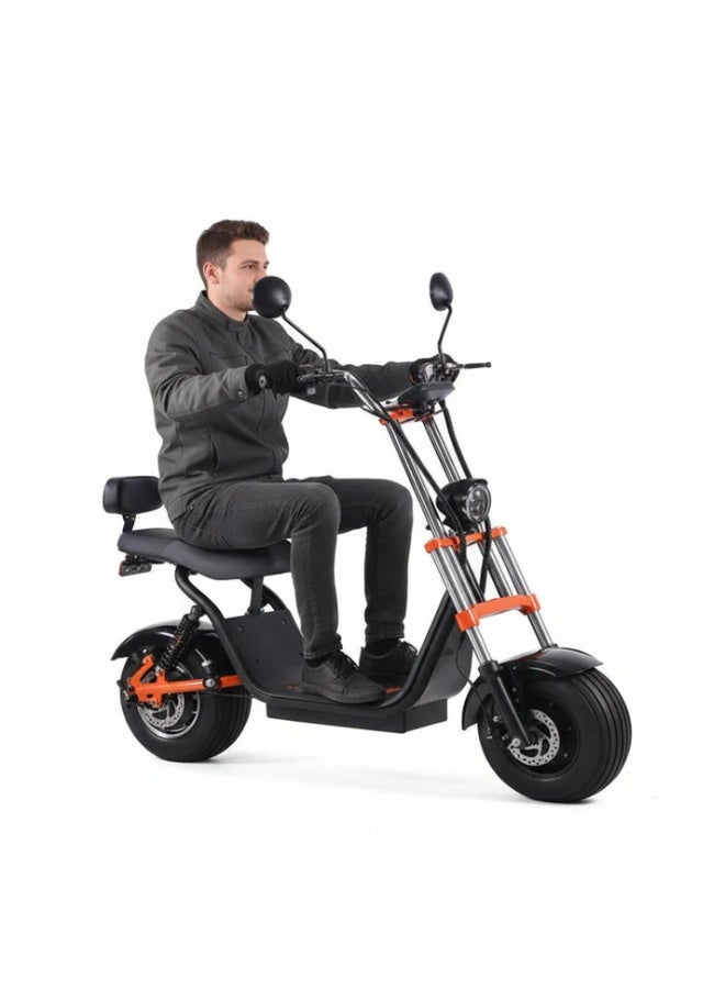 Kugoo C2 Harley Style Electric Scooter, 1200W Motor, 48V 15.6Ah Battery - Image 2
