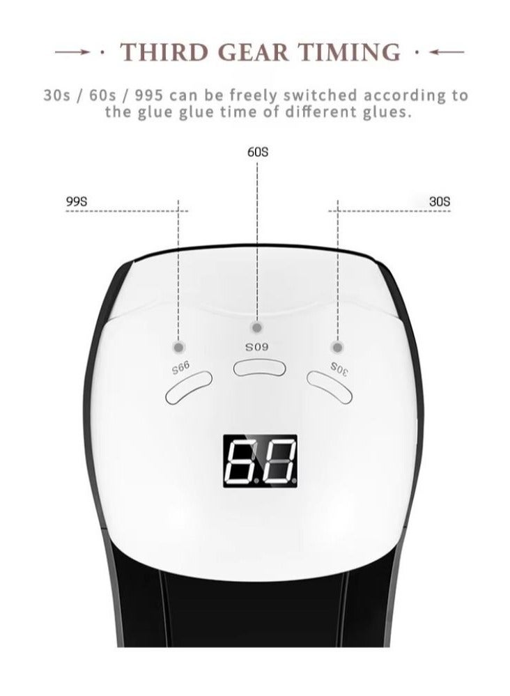 R BEAUTY Cosmetics 2*1 UV Lamp Nail Dryer - Image 3