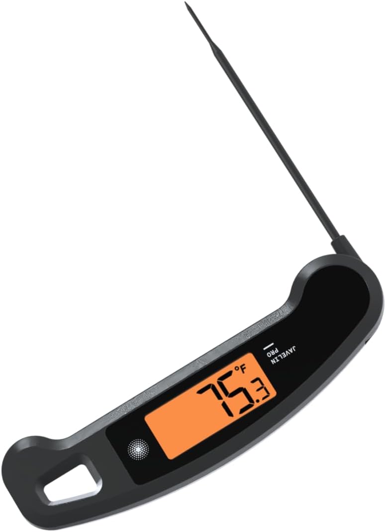 Lavatools Javelin® PRO Duo Ultra-Fast 2-Second Professional Digital Instant Read Meat Thermometer for Grill and Cooking, Auto-Rotating Backlit Display, IP65 Water Resistant – Ink - Image 2