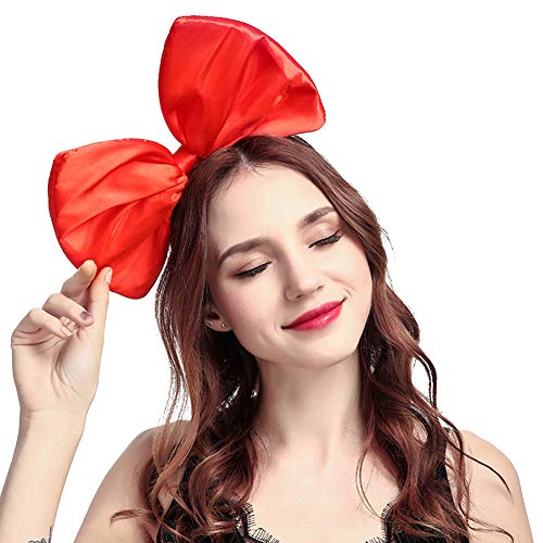 ZTL Women Huge Bow Headband Hairband Hair Hoop Accessories Party Props - Image 1