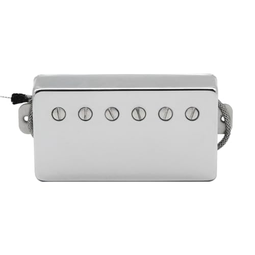 FLEOR Alnico5 Guitar Humbucker Pickup Chrome Neck Pickups Compatible with LP style Guitar Part - Image 5