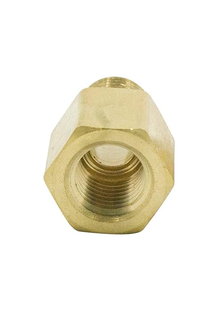 AQ AQSON محول أنبوب نحاسي AQSON - 3/8" أنثوي إلى 1/4" ذكر محول تقليل (عبوة من 2) - Image 2
