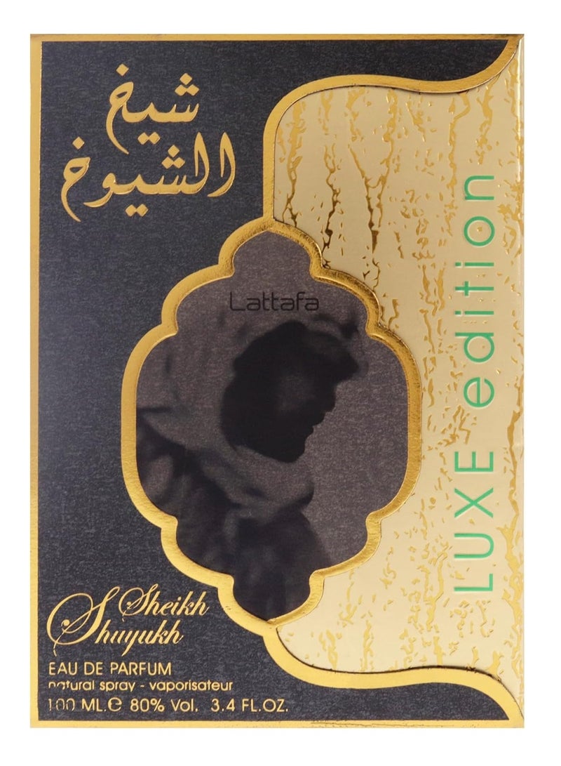 Lattafa Sheikh Al Shuyukh Luxe Edition Perfume For Men, 100 ml - Image 3