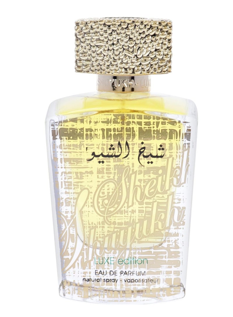 Lattafa Sheikh Al Shuyukh Luxe Edition Perfume For Men, 100 ml - Image 2