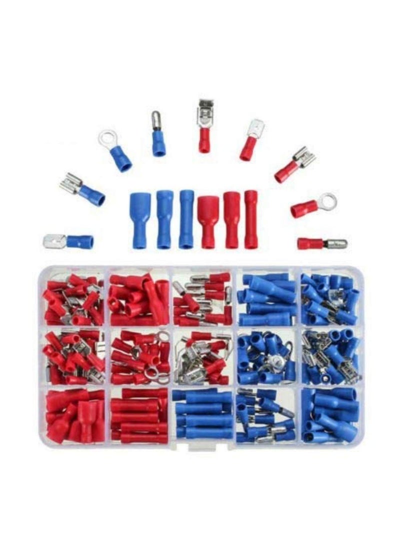 DIY Crafts Diy Crafts 8998 Crimp Splice Spade Ring Fork Terminal Wire Connectors 200 Piece Multicolor  - Image 4