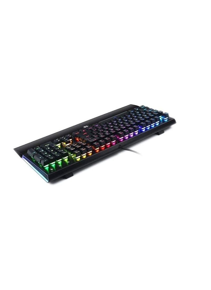 REDRAGON - Redragon K569 Aryaman 104 Keys Rgb Led Backlit Mechanical Gaming Keyboard,English - Image 1