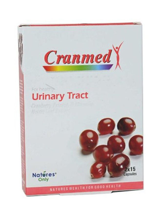 Cranmed Support Heathy Urinary Tract 30 Capsules - pzsku/Z67446D3090F4B7A44801Z/45/_/1658326256/1569c897-e0e2-40cc-bc1c-cfdd8cc3e2e6