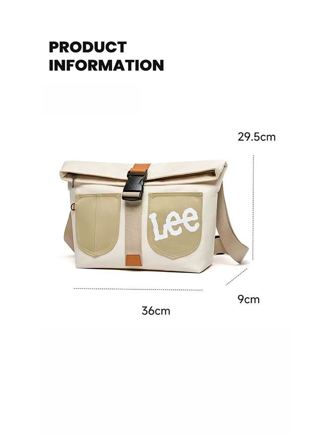 Lee Crossbody Bag: Men's Commuting and Casual Large-Capacity Single-Shoulder Bag, Women's Student Crossbody Bag, Lightweight Single-Shoulder Backpack - Image 5