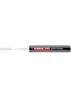 Tahtakalehobi Edding 790 Multi-Purpose Covering Painting Decoration Marker 2-4 mm White 