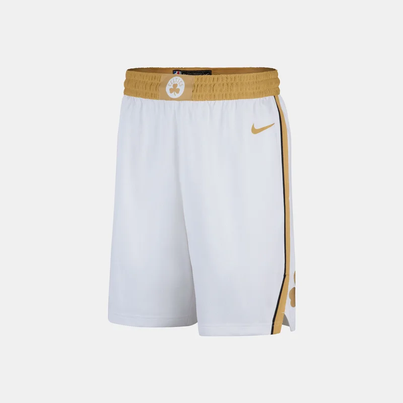 Nike Men's NBA Boston Celtics City Edition Swingman Basketball Shorts