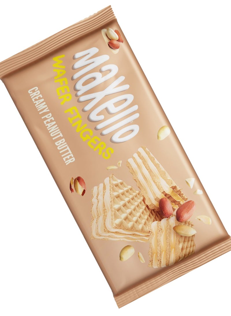 Maxello Wafer fingers filled with Peanut Butte box 4 packet  - Image 2