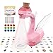 MFEESYOB Drawing Projector for Kids Tracing and Drawing Projector for Kids with Cute Swan Look Smart Art Sketcher Projector with 96 Stencils Toddler Toys for Girls Boys 3 Pink - Image 2