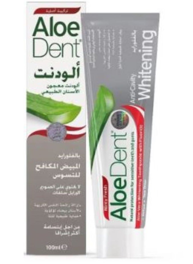 Aloedent Whitening Toothpaste Anti Cavity - 100 ml - Image 1