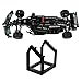 Brickify Display Stand Compatible with LEGO Technic Mercedes F1 W14 42171 Premium Shelf Stand for Formula 1 Race Car Models Angled Display Mount for Collectors Car Model Not Included - Image 3