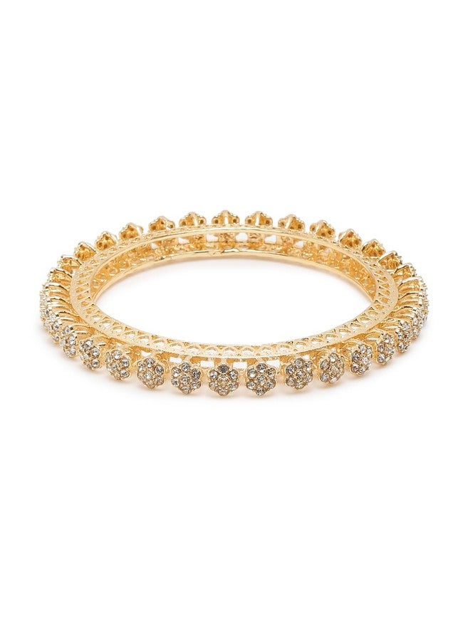 YouBella Jewellery for women Traditional Gold Plated Jewelry Bracelet Bangles for Women and Girls (2.4) - Image 2