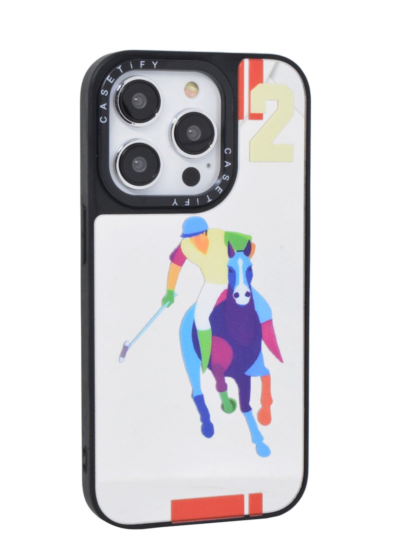 Casetify iPhone 13 Pro Cover 6.1 inch Hard Anti-Explosion Back Ultra Thin Anti-Scratch and Anti-Drop Case - Image 1