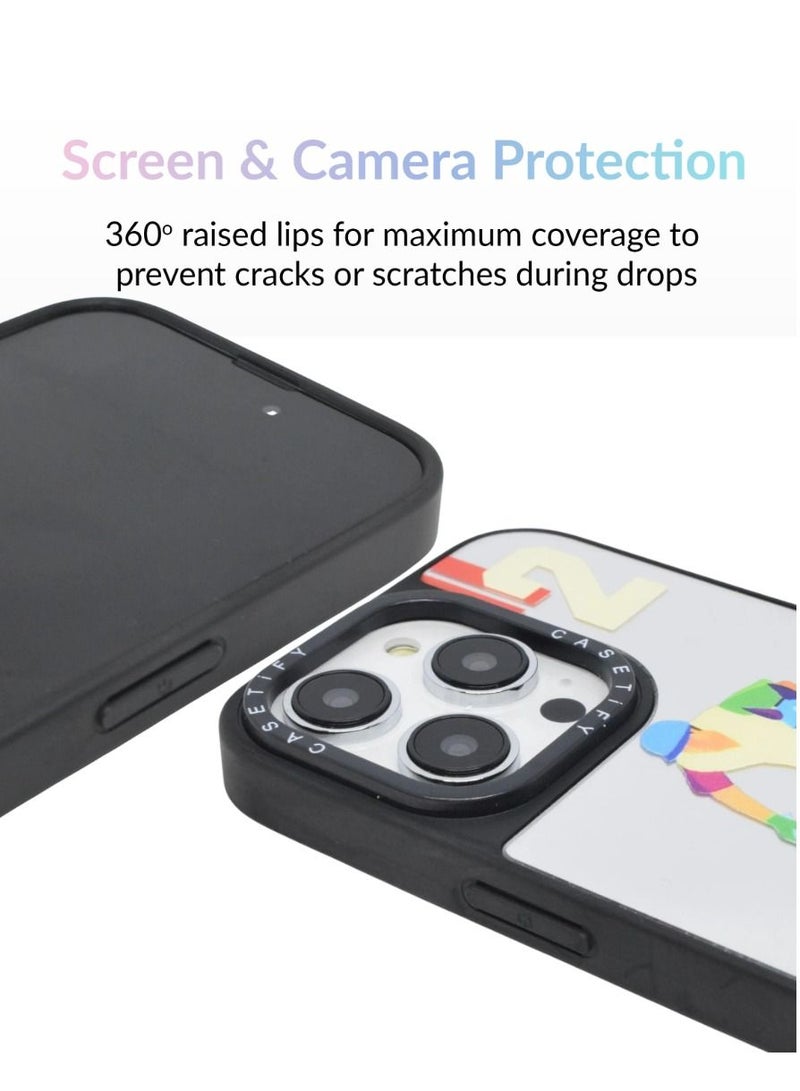 Casetify iPhone 13 Pro Cover 6.1 inch Hard Anti-Explosion Back Ultra Thin Anti-Scratch and Anti-Drop Case - Image 2