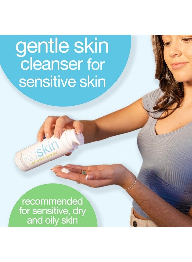 Kidskin Gentle Skin Cleanser for All Skin Types - Face Wash for Kids- Hydrating Facial Cleanser for Teens Girls & Boys - Preteen Care for 8 Years Old or Above, Cruelty-Free- 5 fl. oz - Image 2