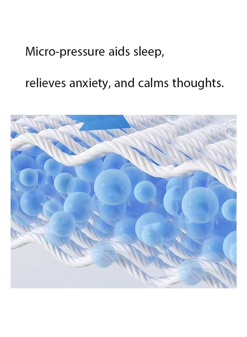 هالونهي قناع عين مرجح، 250 جرام من الخرز المرجح لتوزيع الوزن بالتساوي، قابل للغسل، يحجب الضوء، قناع نوم الجاذبية، قناع عين ناعم ولطيف للضغط، قناع ليلي، مناسب للتأمل أثناء النوم الجانبي (وردي) - Image 4
