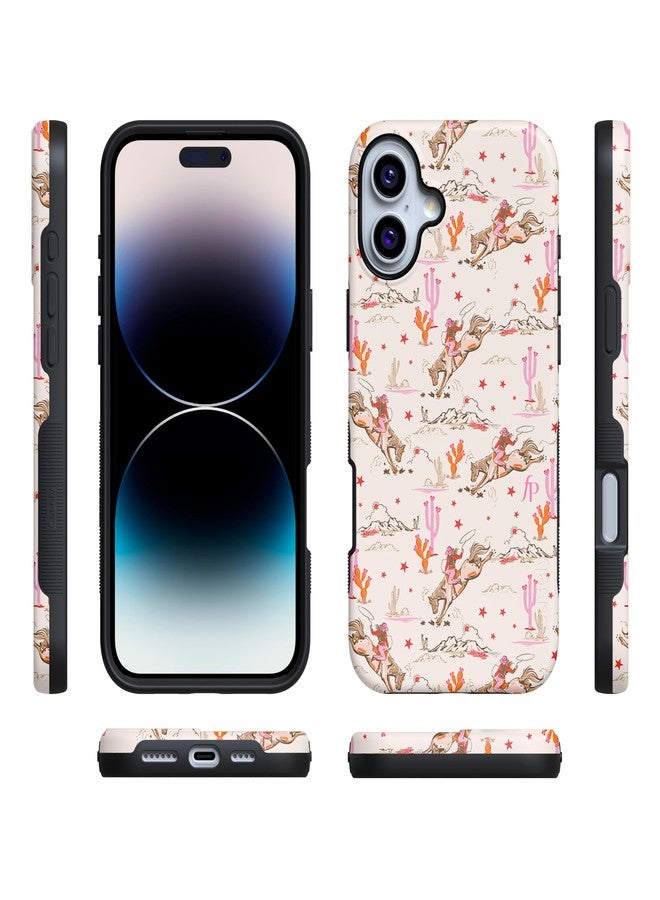 Casely iPhone 16 Case | Cowgirl Canyon | FashionPass | Compatible with MagSafe | Bold Protective Design - Image 5