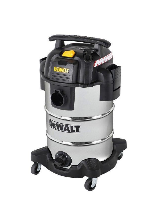 ديوالت مكنسة كهربائية أسطوانية احترافية ستانلس ستيل للاستخدام الرطب والجاف 1050 واط أسود وفضي 30 لتر DXV30SA - Image 2