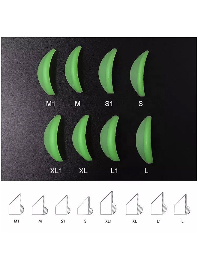 IOLITE Eyelash Perming Curler Perm Pad Reusable Eyelash Perm Silicone Pads, Lift Rods Makeup Beauty Tool - GJD22 - Image 5