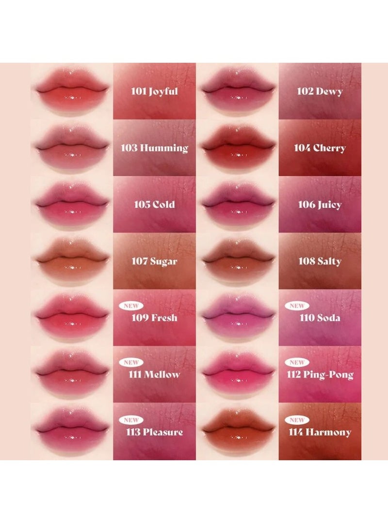 لاكا فروتي جلام تينت - شفاه مرطبة جيدًا 103 هامينغ 4.5 غرام - Image 4