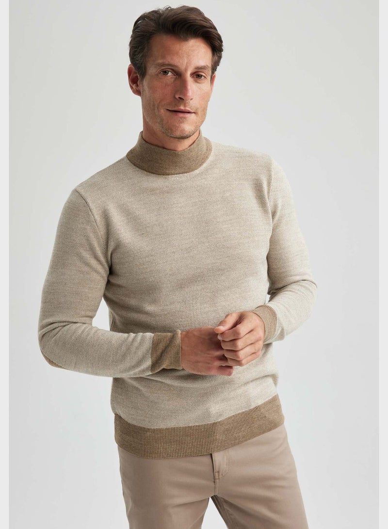DeFacto High Neck Knitted Sweater  - Image 4