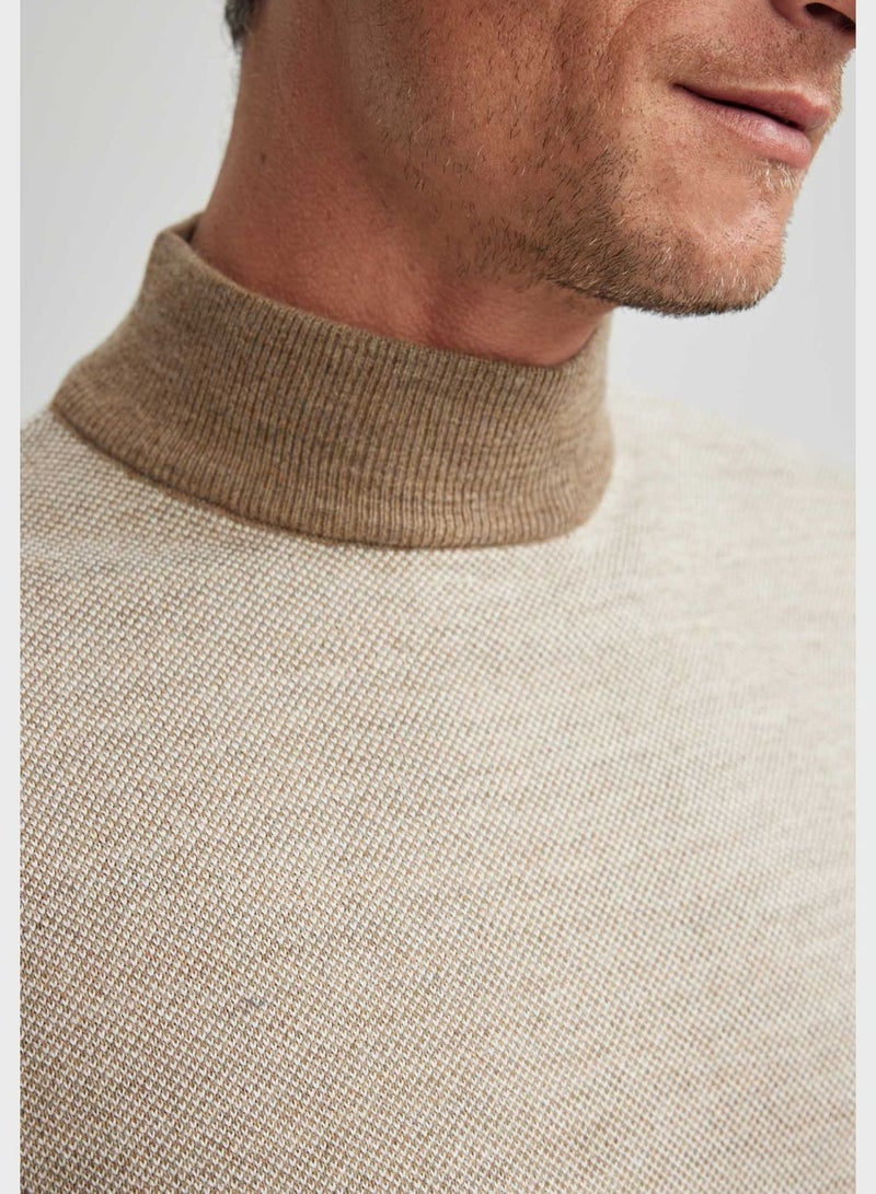 DeFacto High Neck Knitted Sweater  - Image 2