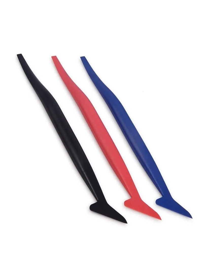 مايكرو ممسحة ملصقات السيارات التفاف الفينيل أدوات 16 سنتيمتر متوسطة القوة مايكرو ممسحة مكشطة سيارة مايكرو مكشطة التفاف الفينيل أدوات - Image 1