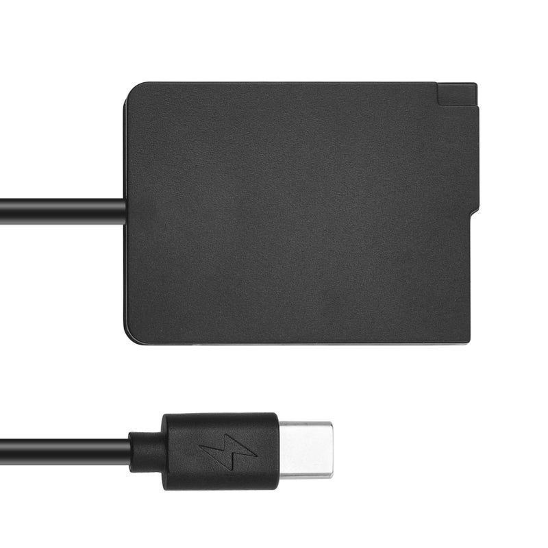 DMW-DCC8 Dummy Battery USB-C Coupler Adapter BLC12 Dummy Battery Coupler with USB Type-C Spring Power Cable Replacement for Panasonic Lumix DMC-FZ300 FZ1000 FZ2000 G5 G6 G7 G80 G81 G85 G90 G95 - Image 2