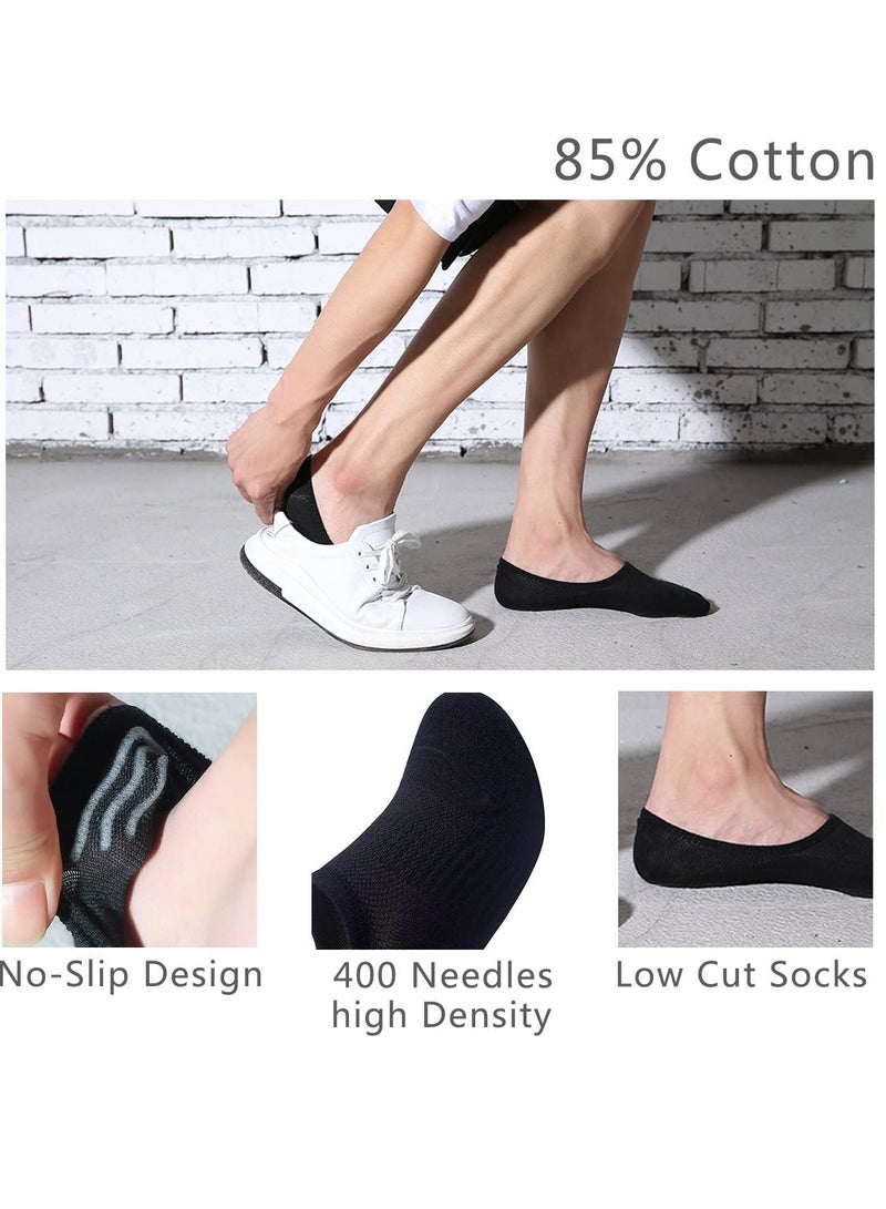 Odor Resistant Cotton Low Cut Casual Ankle Socks Short Mens Womens Athletic Sock for Walking and Cycling 7 Pair Pack  - Image 4