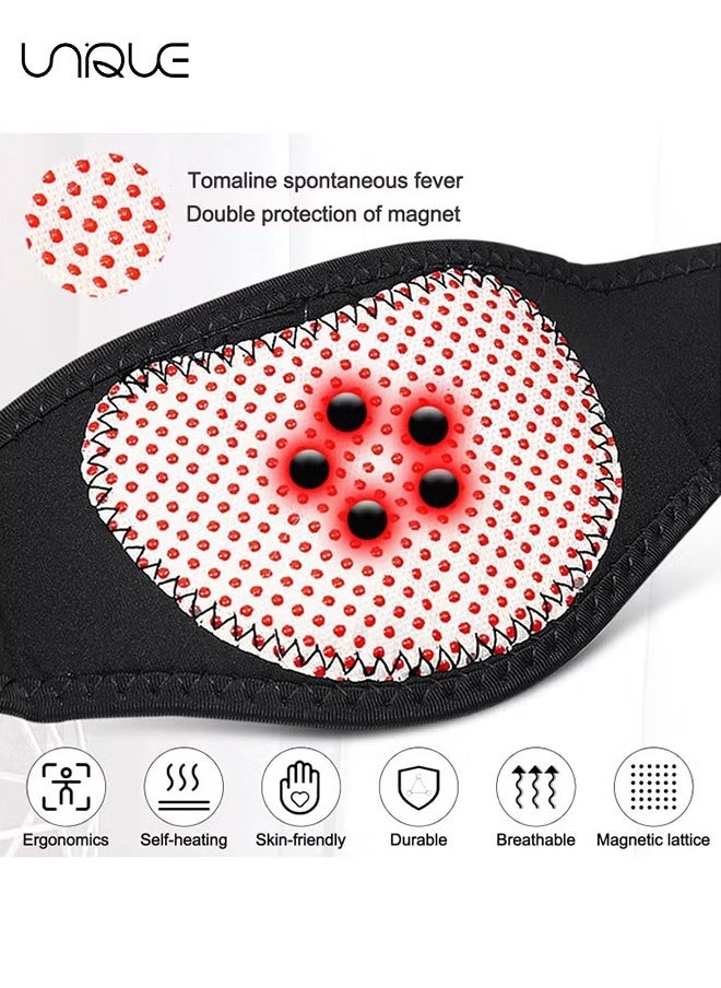 Unique 2Pcs Neck Support - Brace Neck Braces for Pain Relief and Bone Relaxer Self Heating Cervical Wrap Adjustable Warm Neck Guard Protector Acupressure Self-Heating Shaping for Flabby Arms  - Image 4