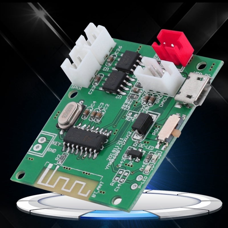 Bluetooth Amplifier Board 5.0 DC3.7V-5V 10W - Micro Wave Power Switch Control Power Amplifier Board for Hands-Free Calling - Image 4