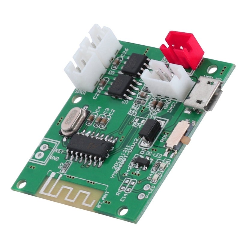 Bluetooth Amplifier Board 5.0 DC3.7V-5V 10W - Micro Wave Power Switch Control Power Amplifier Board for Hands-Free Calling - Image 3