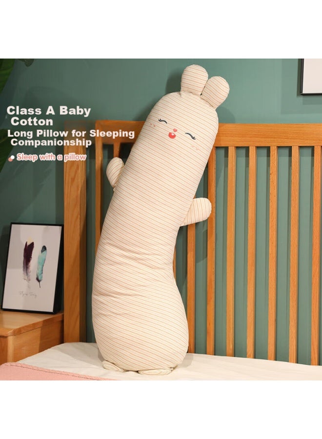 Avivi Class A Sleeping Hug Pillow, Full-length Body Pillow For Bed, Children's Companion Plush Toy, Adult Side Sleeping Leg Pillow, 100 Cute Rabbit Desig - Image 1