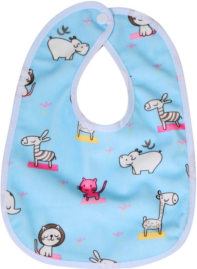 First Trend Waterproof and Quick Dry Baby Bibs Pack of 3 (Red) - Image 3