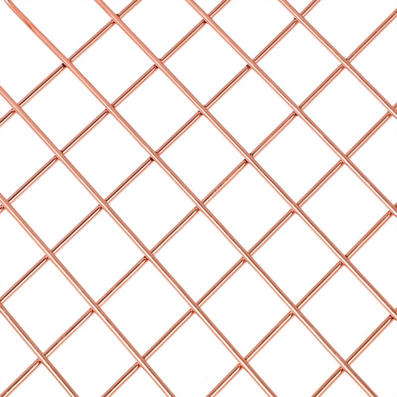 Large Rose Gold Wire Food Basket For Fried Chicken Snack And Bread Serving - Image 4