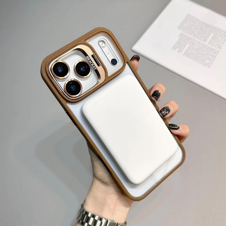 Advanced Protective Case for iPhone 15 pro with Kickstand and MagSafe ChargingAnd lenses to protect the camera - Image 1