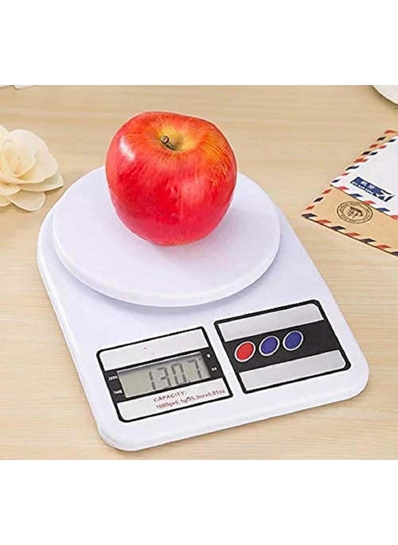 ShopiMoz ShopiMoz Latest Version SF400 Digital Weight Measuring Machine Food Weighing Scale Weighing Machine for Food Small Meals Kitchen  - Image 3