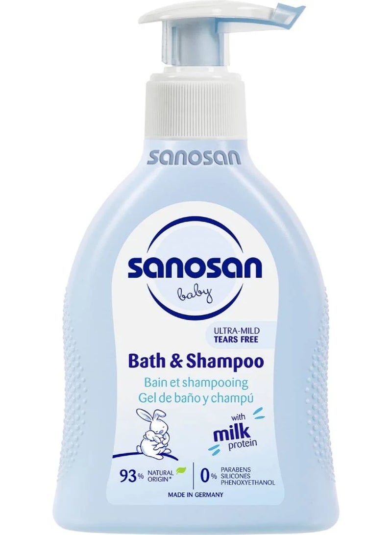 Sanosan Baby Bath & Shampoo 200 Ml
