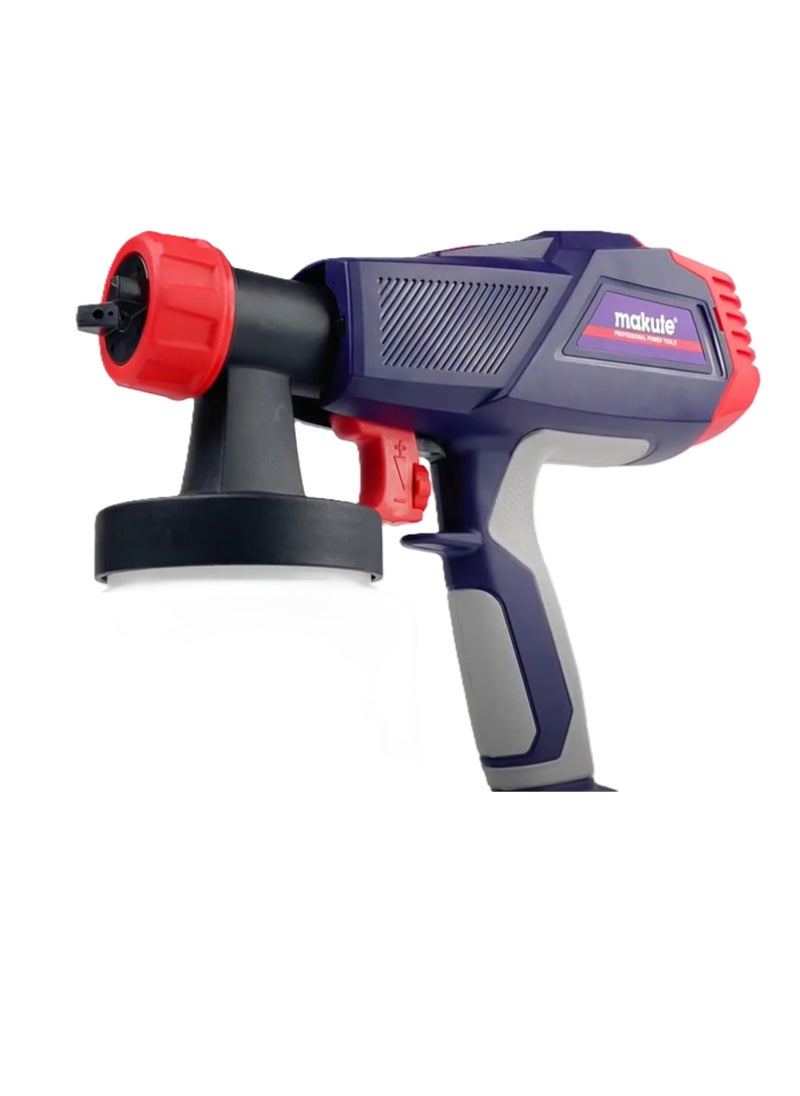 makute 450W Airless Paint Sprayer  Spray  Gun with 800ml 2.6mm Nozzle 500ml/min Max Flow Rate for Furniture Painting Wall Coatings Automotive Refinishing and more (SG121)  - Image 1