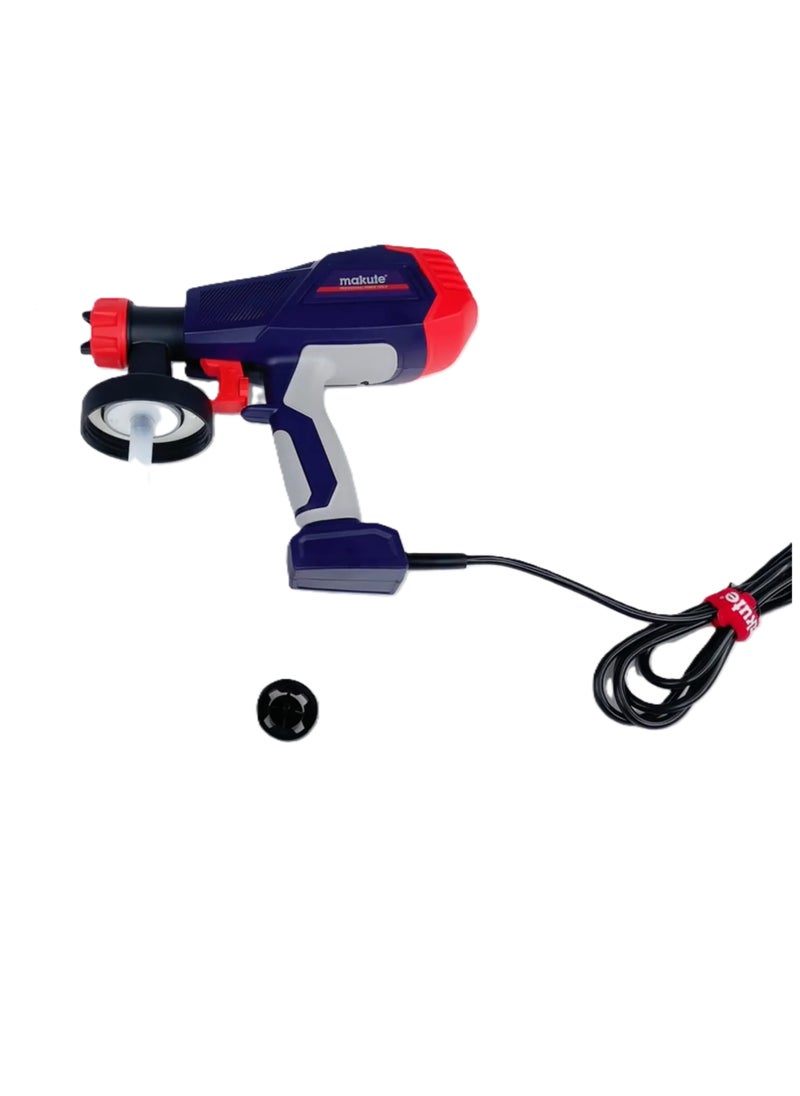 makute 450W Airless Paint Sprayer  Spray  Gun with 800ml 2.6mm Nozzle 500ml/min Max Flow Rate for Furniture Painting Wall Coatings Automotive Refinishing and more (SG121)  - Image 2