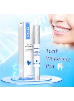 efero Teeth Whitening Pen, Cleaning Serum Remove Plaque Stains Dental Tools Whiten Teeth Oral Hygiene Tooth Whitening Pen Effective Transparent White Teeth Tooth Whitener Bleach Ph Neutral  - Image 2